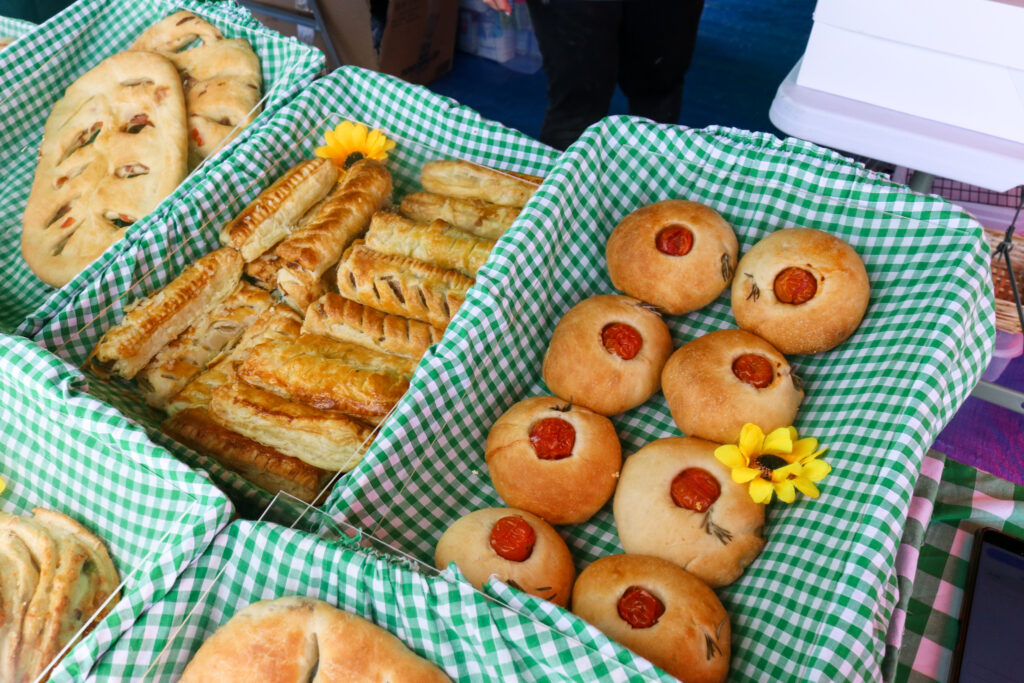 Italian-style breads & sausage rolls