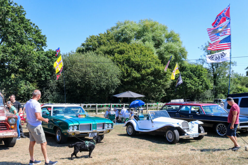 Classic cars at Margaret Green dog show