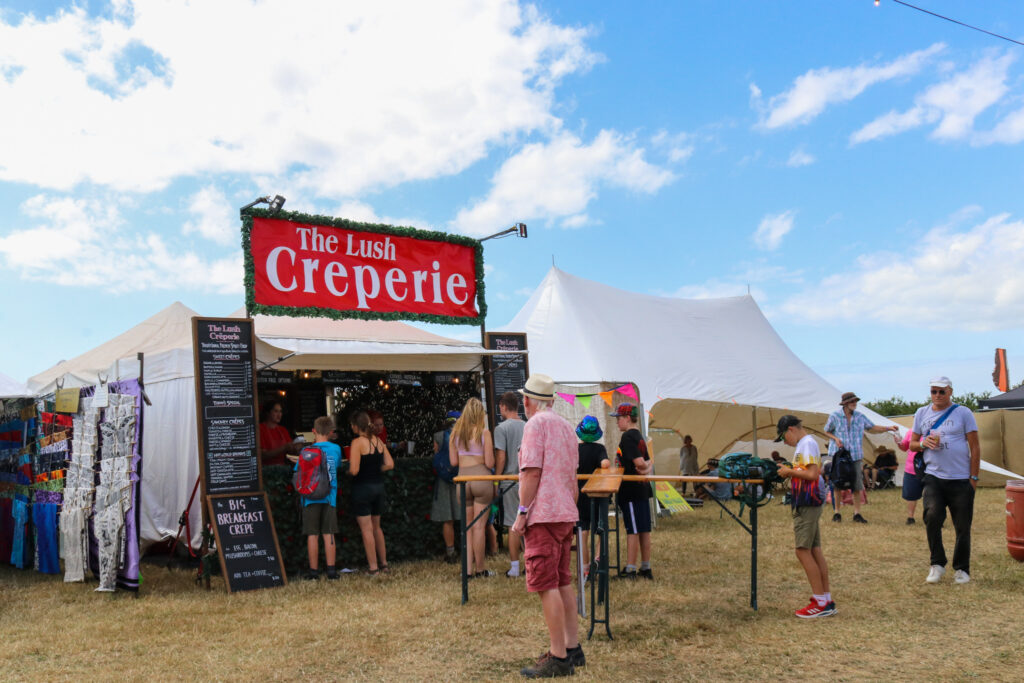 The Lush Creperie at Purbeck Valley Folk Festival