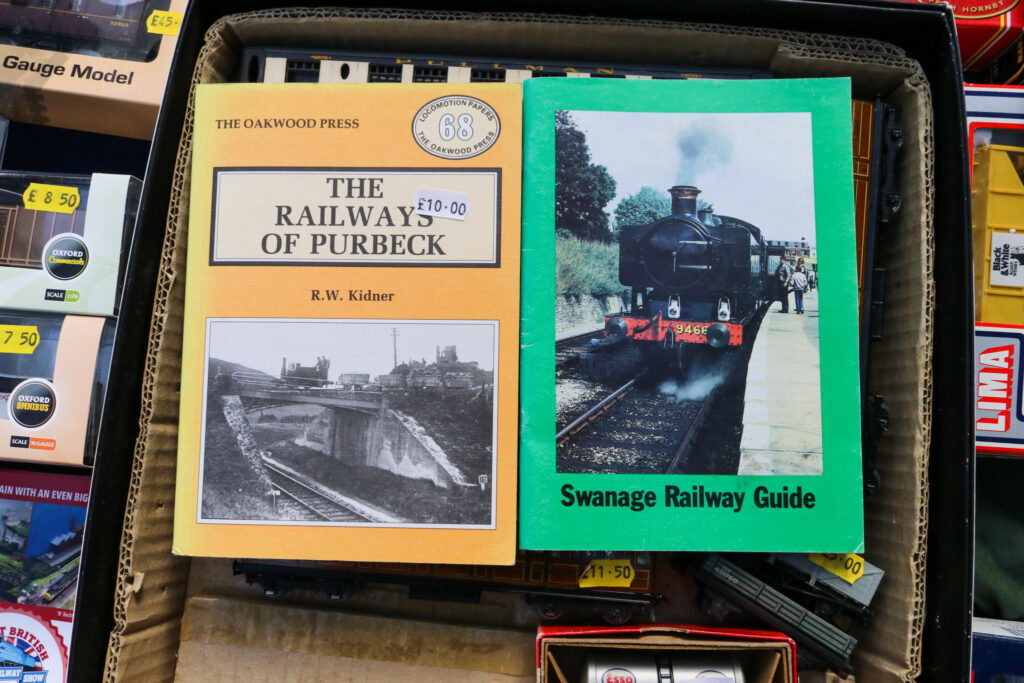 Old Swanage Railway guidebooks: 'The Railways of Purbeck' and 'Swanage Railway Guide'
