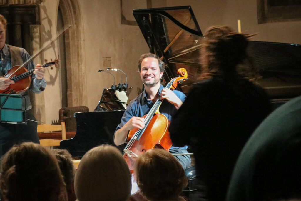 Cellist Stephan Braun at Purbeck International Chamber Music Festival