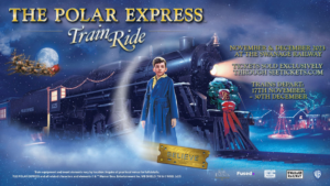 The Polar Express Train Ride experience poster