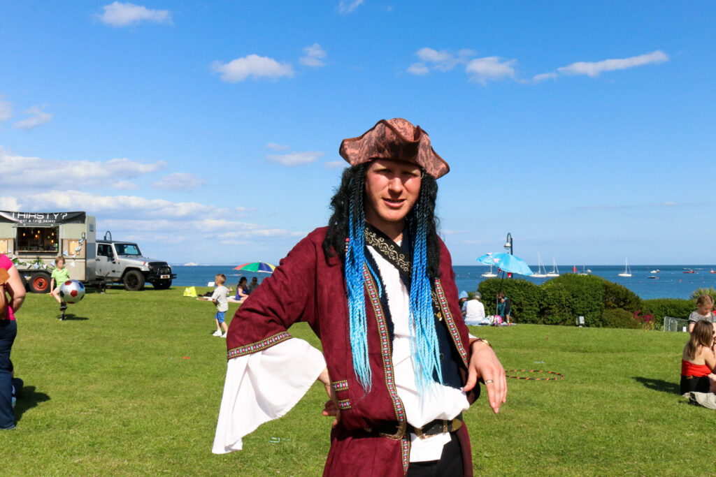 Swanage Fairy Festival pirate