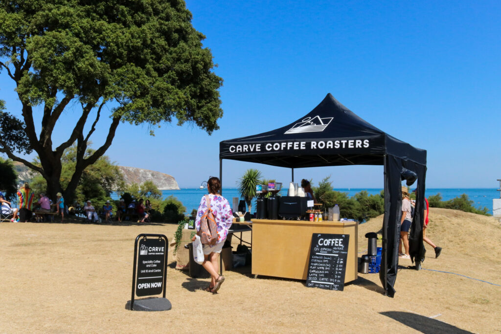 Carve Coffee Roasters takeaway coffee stand
