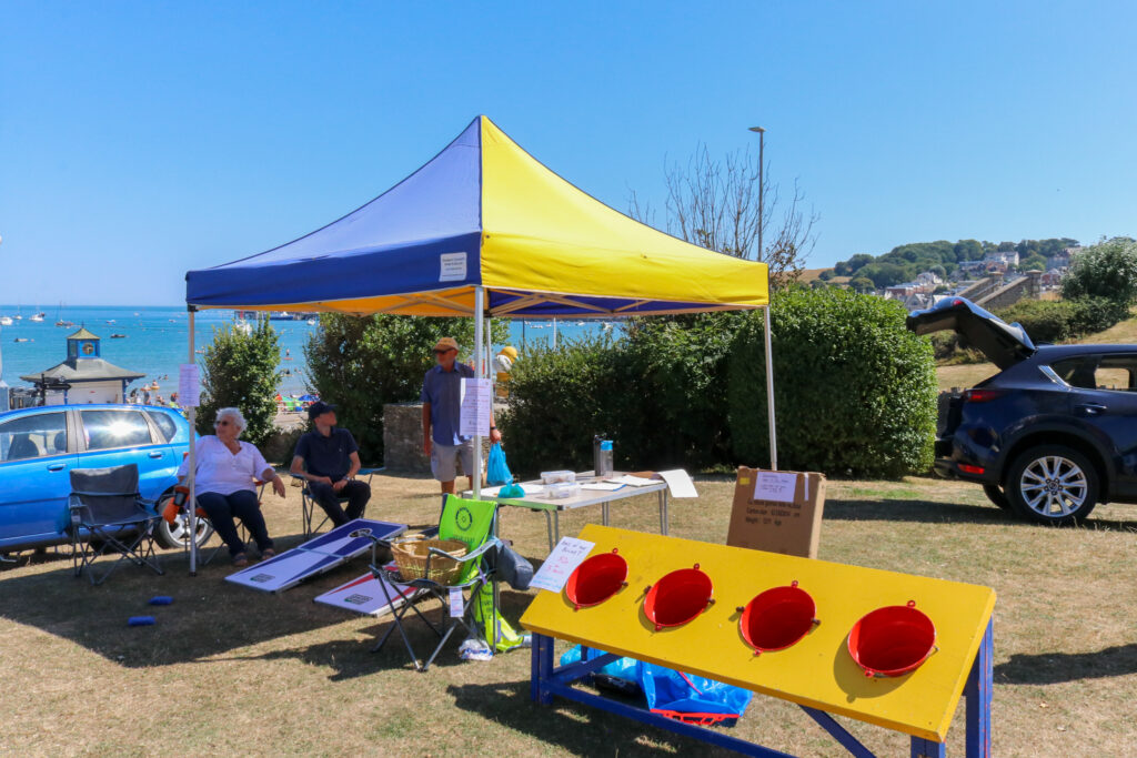 Swanage & Purbeck Rotary summer fete lawn games