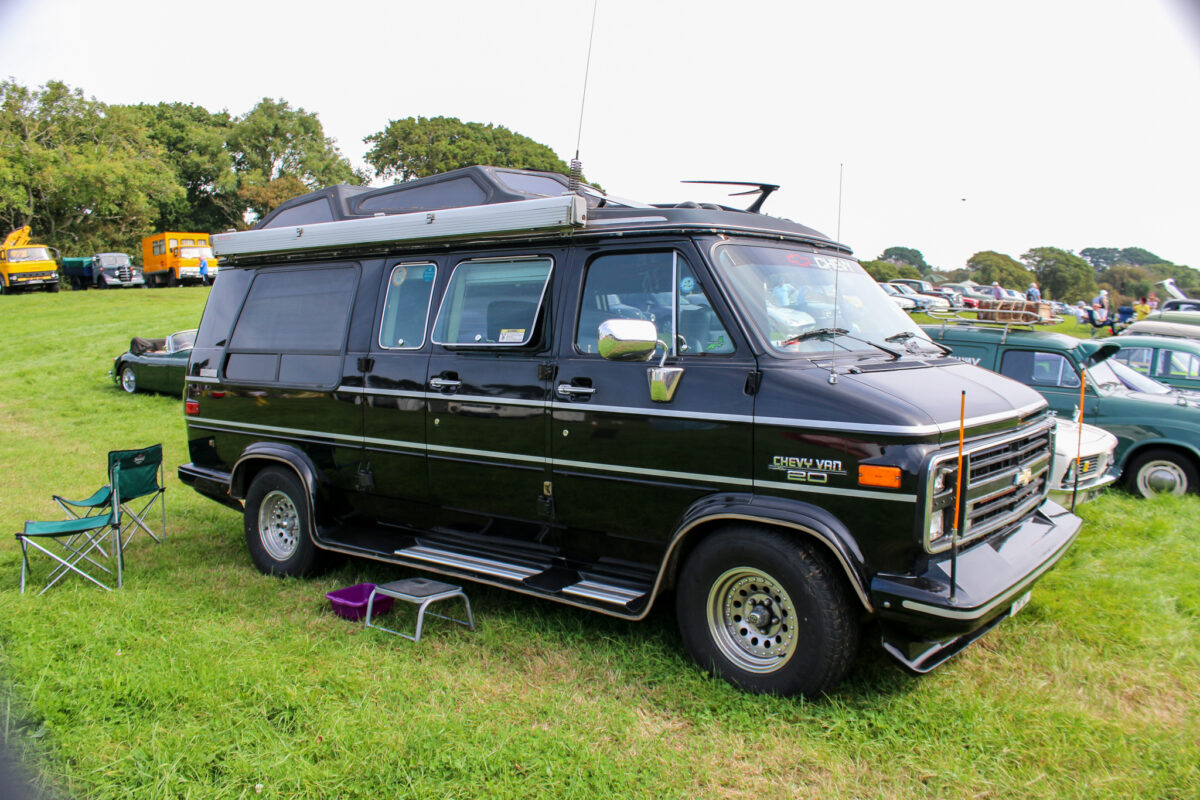 Classic Chevrolet camper van