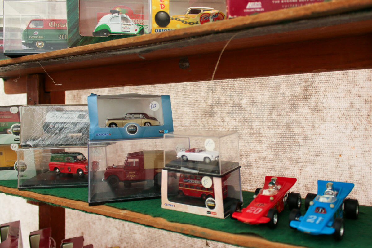 Vintage toy classic cars