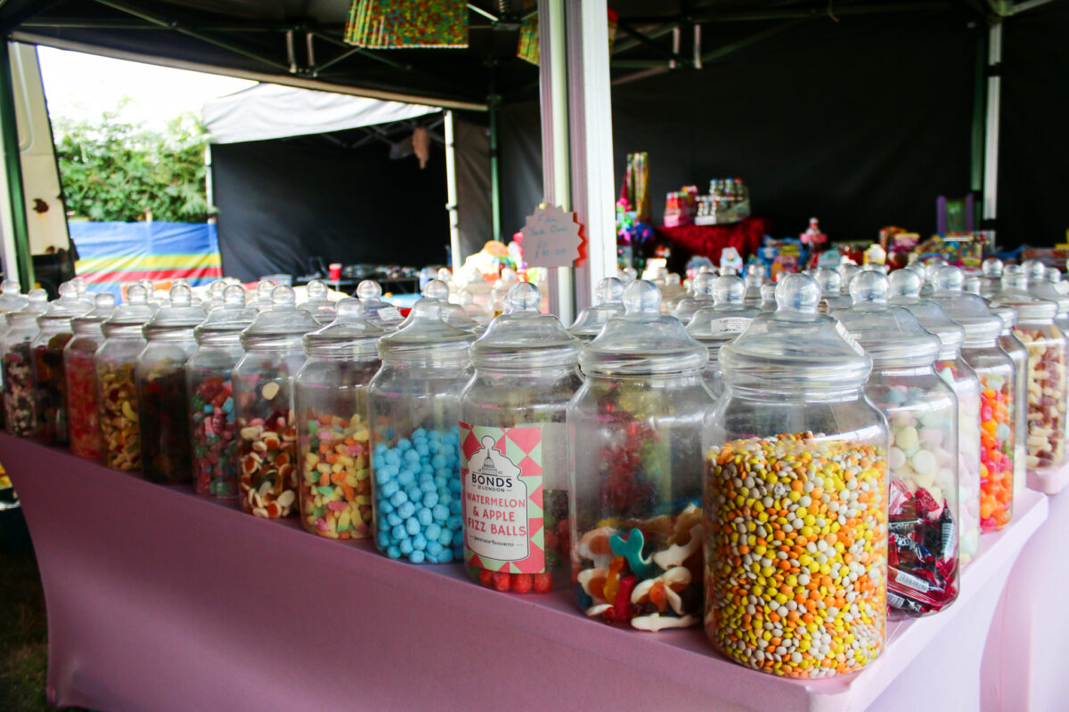 Jars of sweets