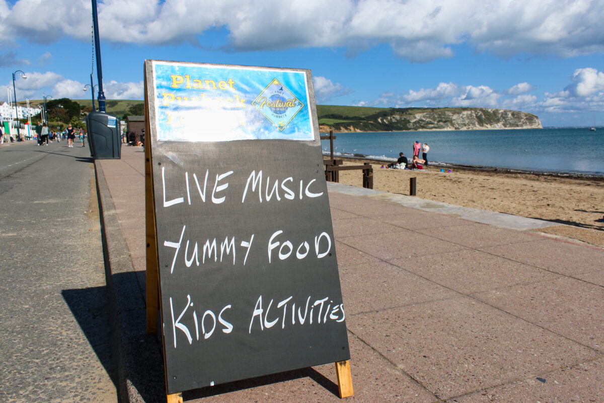 Live music, food & activities at Swanage's Planet Purbeck Festival fair
