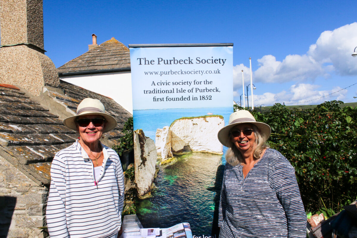 The Purbeck Society information stand