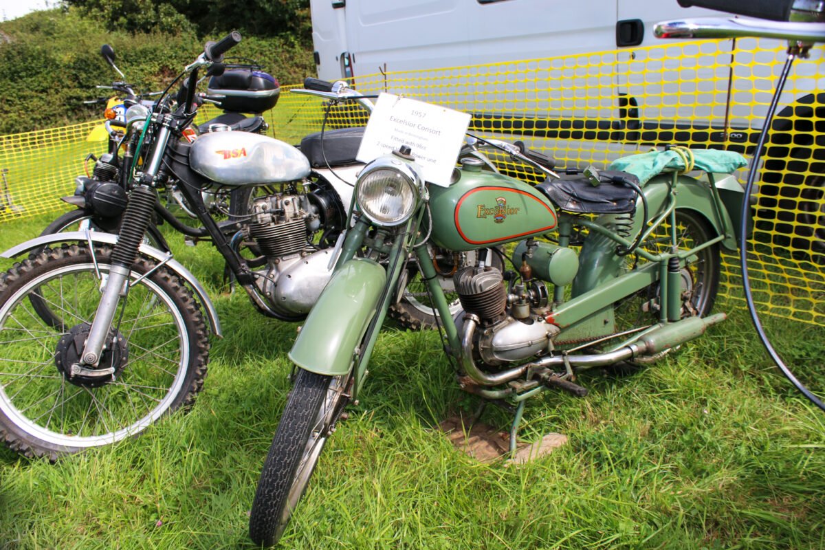 Classic Excelsior Consort motorcycle