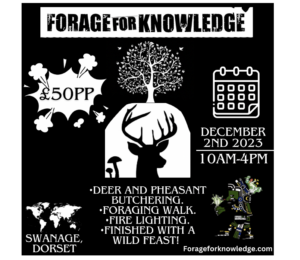 Forage for Knowledge Wild Food Feast flyer
