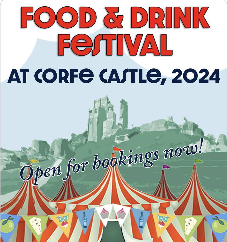 Corfe Castle Food & Drink Festival flyer