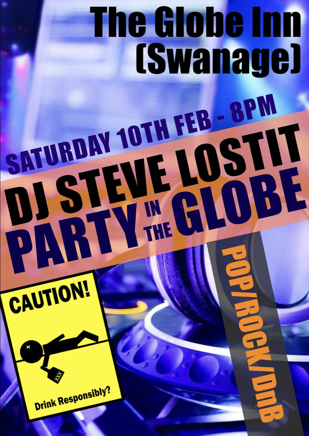 DJ Lostit at The Globe Inn poster