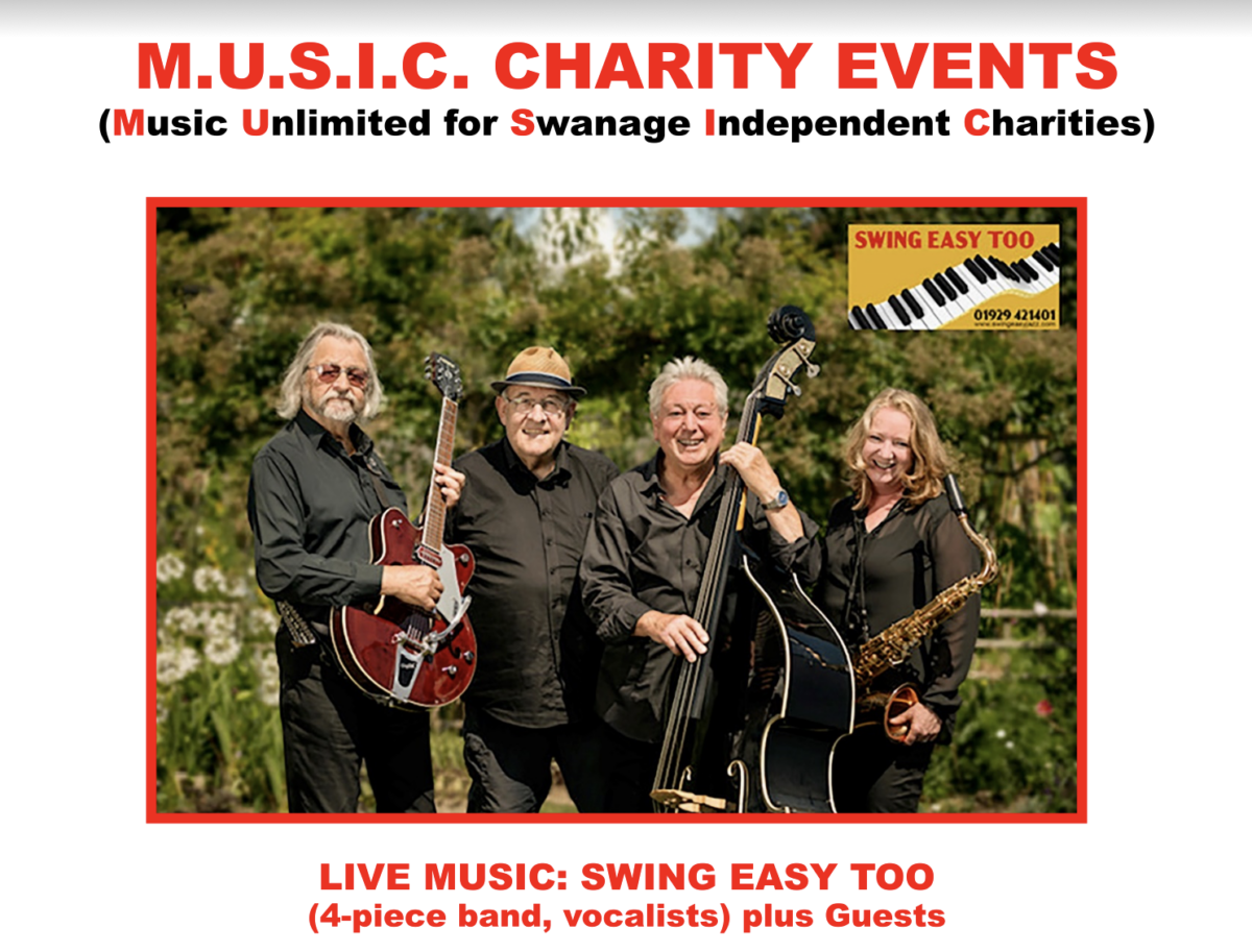 Music Unlimited for Swanage Independent Charities flyer