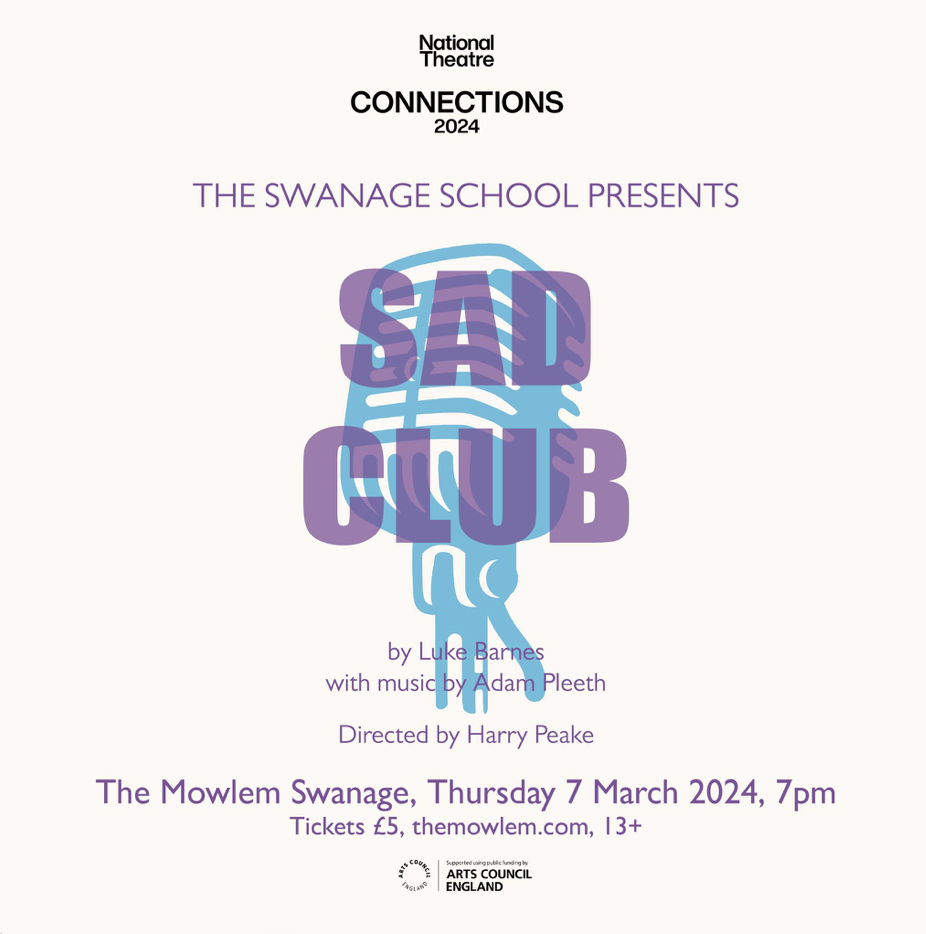 Sad Club poster, The Swanage School