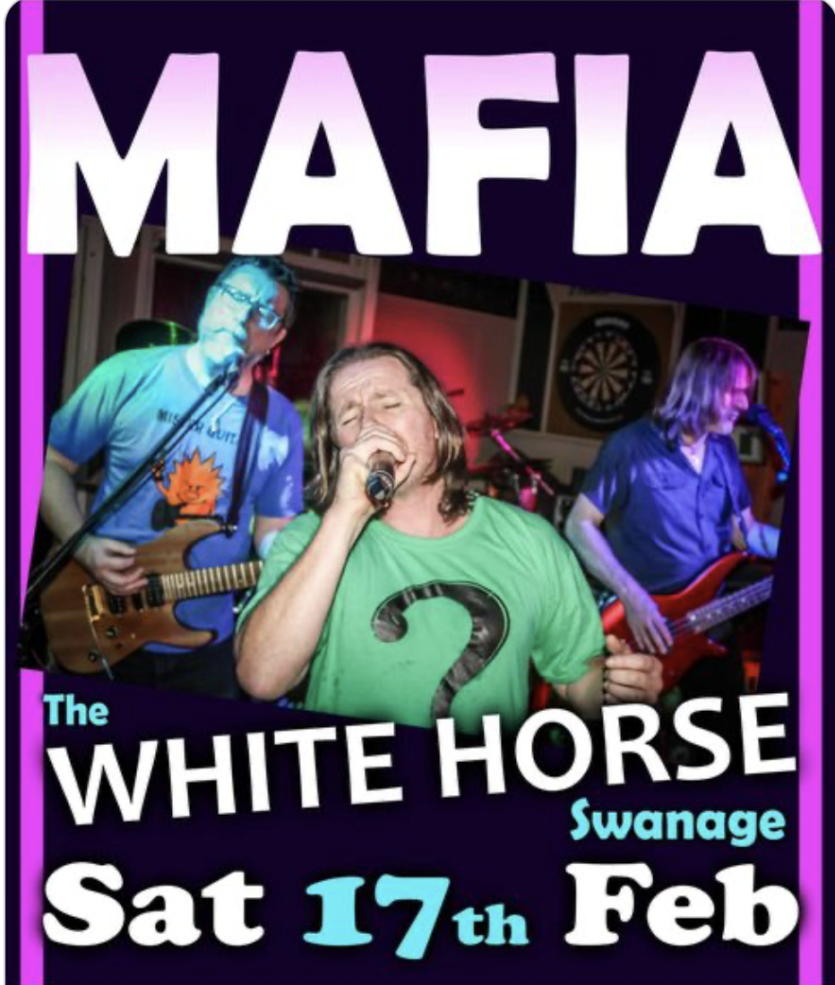 The Mafia Band Rock Band in Swanage poster