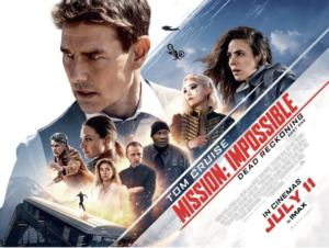 Mission Impossible Dead Reckoning movie poster - Paramount Pictures