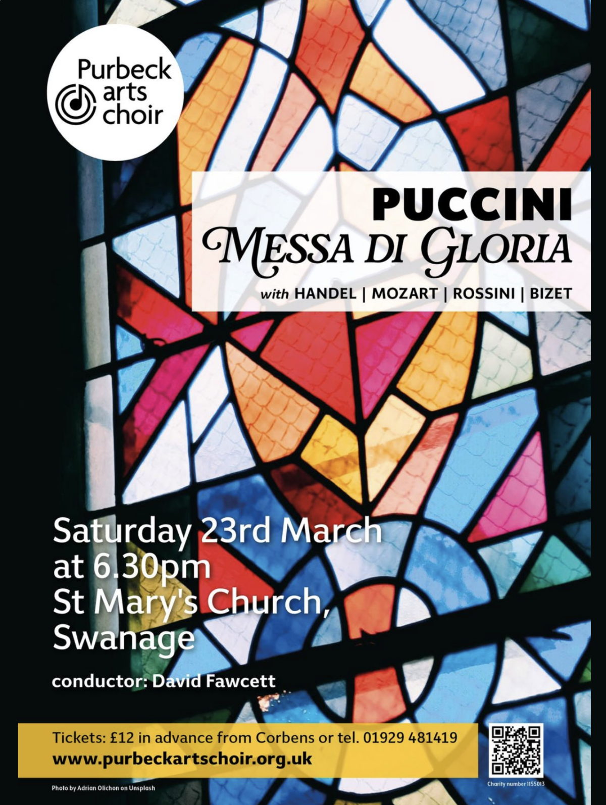 Purbeck Arts Choir Puccini poster