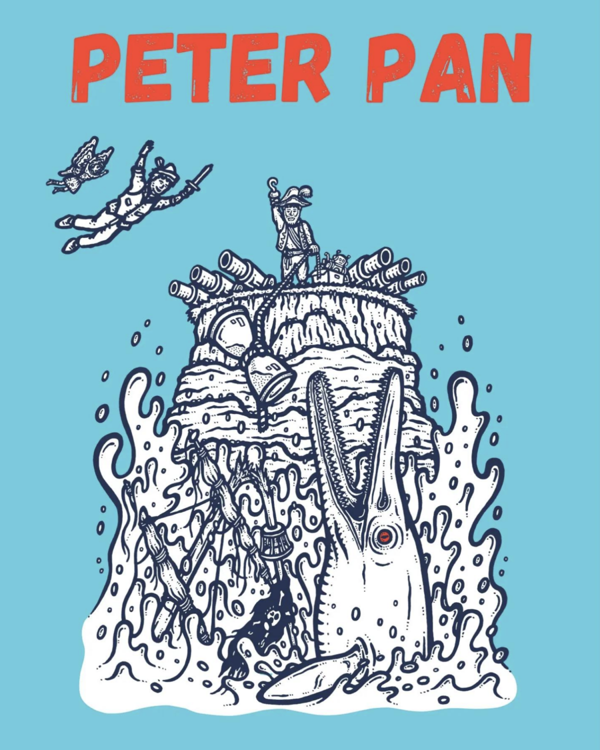 SISATA Peter Pan poster - @LucanArt