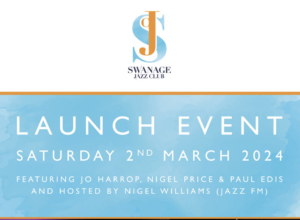 Swanage Jazz Club launch flyer