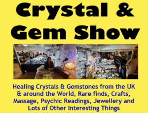 Crystal & Gem show flyer