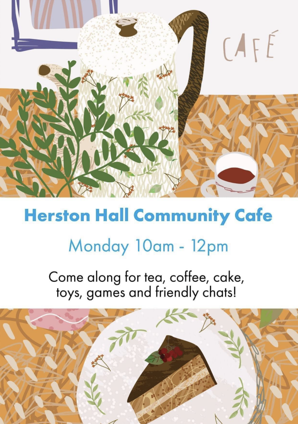 Herston Community Cafe flyer