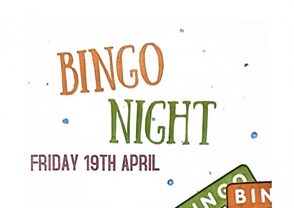 Swanage Bay View bingo night poster