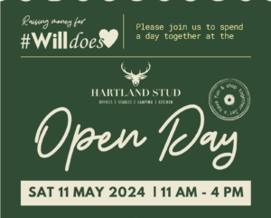 Hartland Stud open day flyer - WillDoes