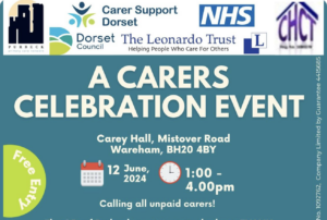Purbeck carers' celebration poster