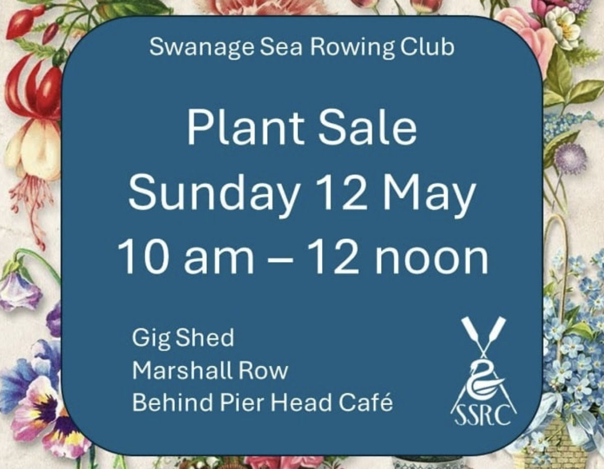 Rowing Club plant sale flyer