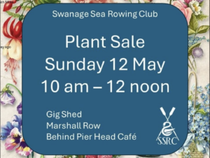 Rowing Club plant sale poster