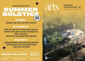 Summer Solstice Sandy Hill poster
