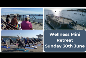 Swanage Pier Wellness mini retreat poster